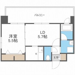 エンクレスト大手門Ⅲの物件間取画像